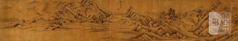 董其昌（1555-1636） 仿巨然山水卷 - 图2